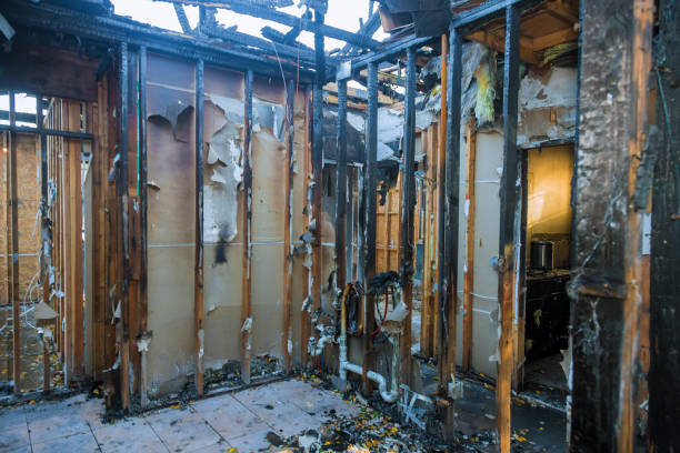 Professional Fire Damage Assessment technician working in Atmore, AL